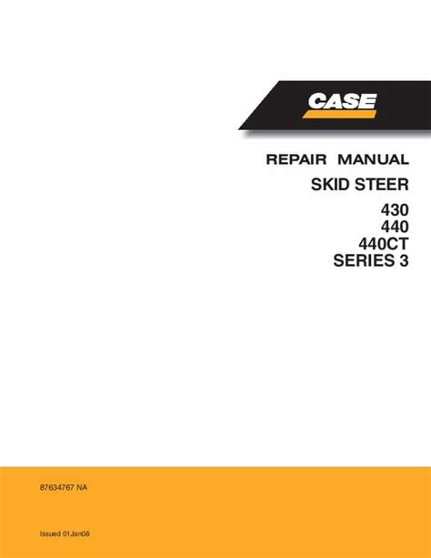 case 430 skid steer service manual|case 430 repair manual.